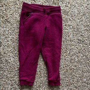 Toddler Girls Jumping Beans Fleece Jogger Pants Purple